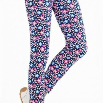 Dívčí legíny s veselými motivy | Pohodlné a pružné