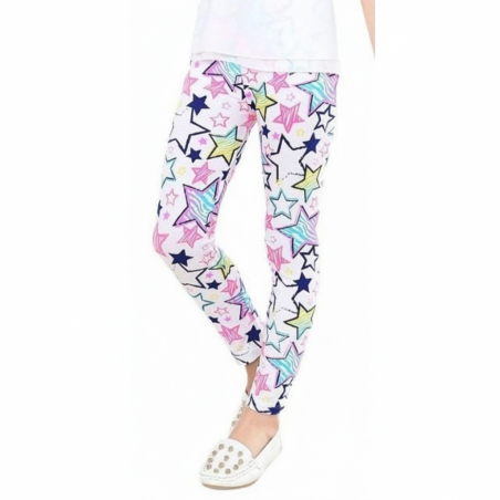 Dívčí legíny s veselými motivy | Pohodlné a pružné