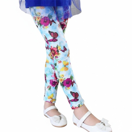 Dívčí legíny s veselými motivy | Pohodlné a pružné