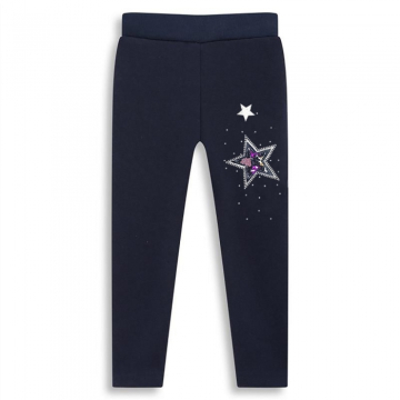 Dívčí zateplené legíny s kožíškem | Teplé a stylové