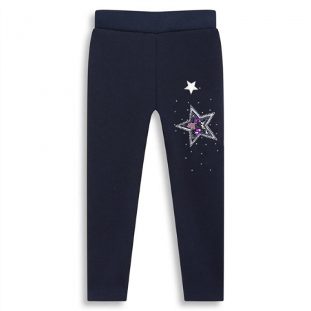 Dívčí zateplené legíny s kožíškem | Teplé a stylové