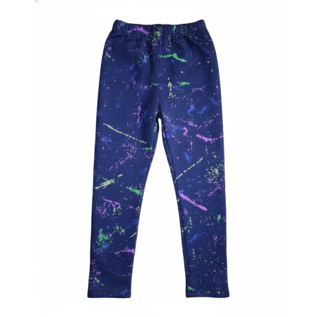 Dívčí zateplené legíny s kožíškem | Pohodlné a hřejivé