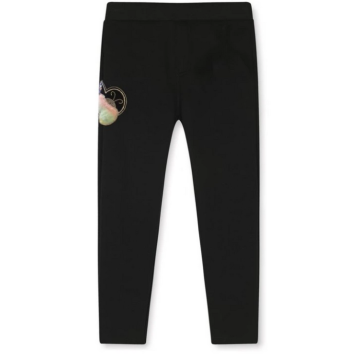 Dívčí zateplené zimní legíny s kožíškem 🐞