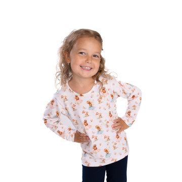 Dívčí triko tančící víly | Česká výroba Betty Mode