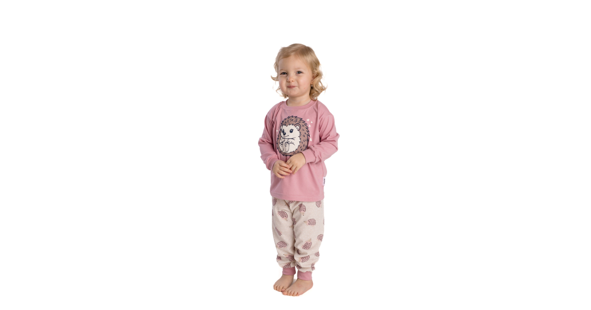 Dívčí pyžamko Betty Mode – Veselý ježek | Česká kvalita