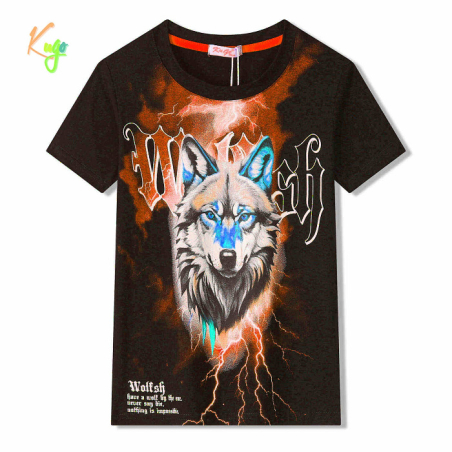 Letní tričko pro kluky s vlkem | Pohodlné, prodyšné 🐺