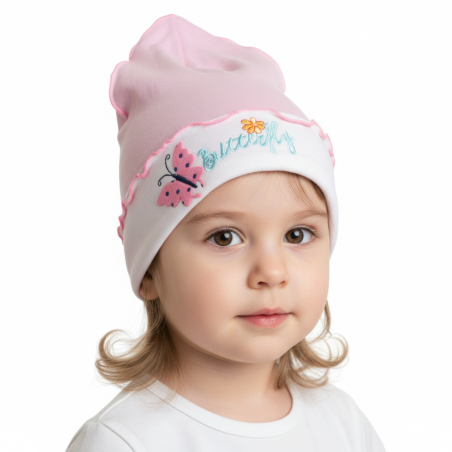 Dívčí šáteček bavlna | Pružný lem, univerzální velikost