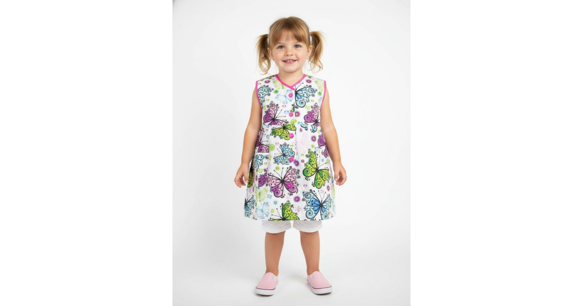 Dětské šatové zástěrky | 100% bavlna | Česká výroba