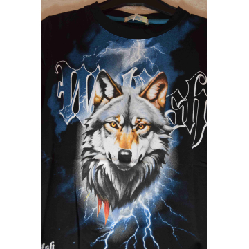 Letní tričko pro kluky s vlkem | Pohodlné, prodyšné 🐺