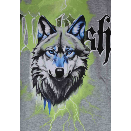 Letní tričko pro kluky s vlkem | Pohodlné, prodyšné 🐺