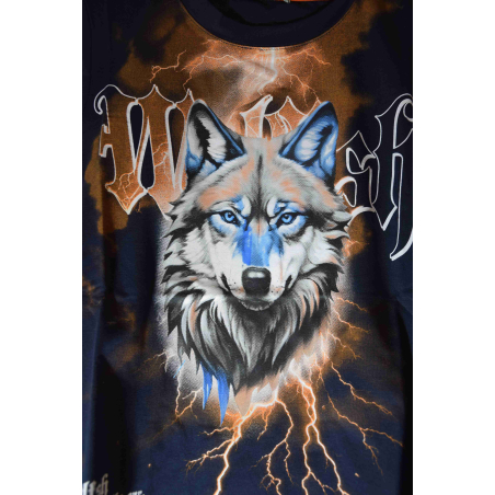 Letní tričko pro kluky s vlkem | Pohodlné, prodyšné 🐺