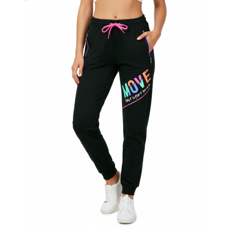 Dívčí tepláky bavlněné | Pohodlné, s kapsami na zip