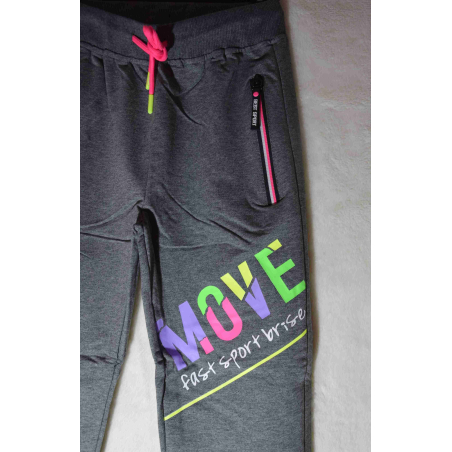 Dívčí tepláky bavlněné | Pohodlné, s kapsami na zip