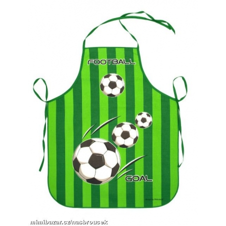 Dětská zástěrka - fotbal