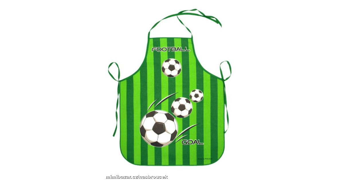 Dětská zástěrka - fotbal