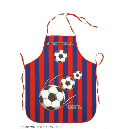 Dětská zástěrka - fotbal
