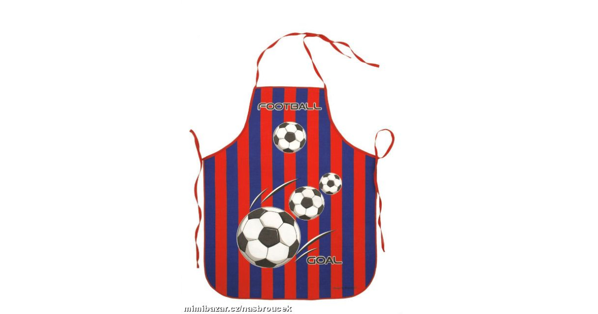 Dětská zástěrka - fotbal