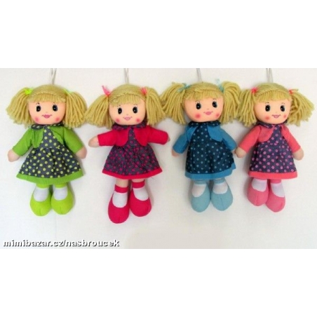 Panenka hadrová plyš 30cm