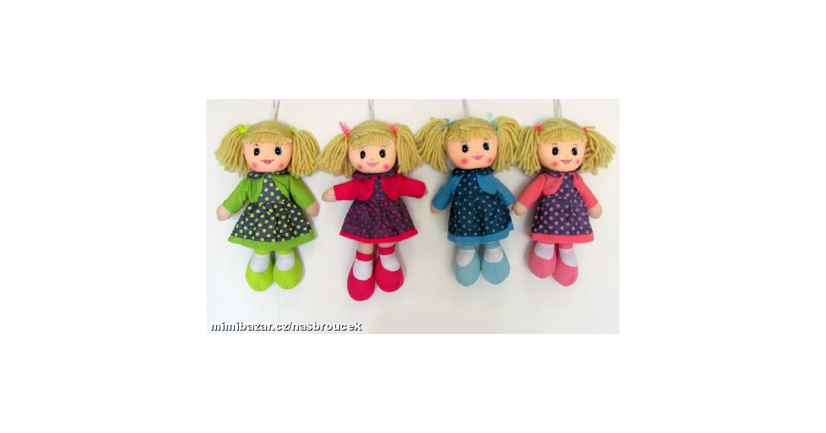 Panenka hadrová plyš 30cm