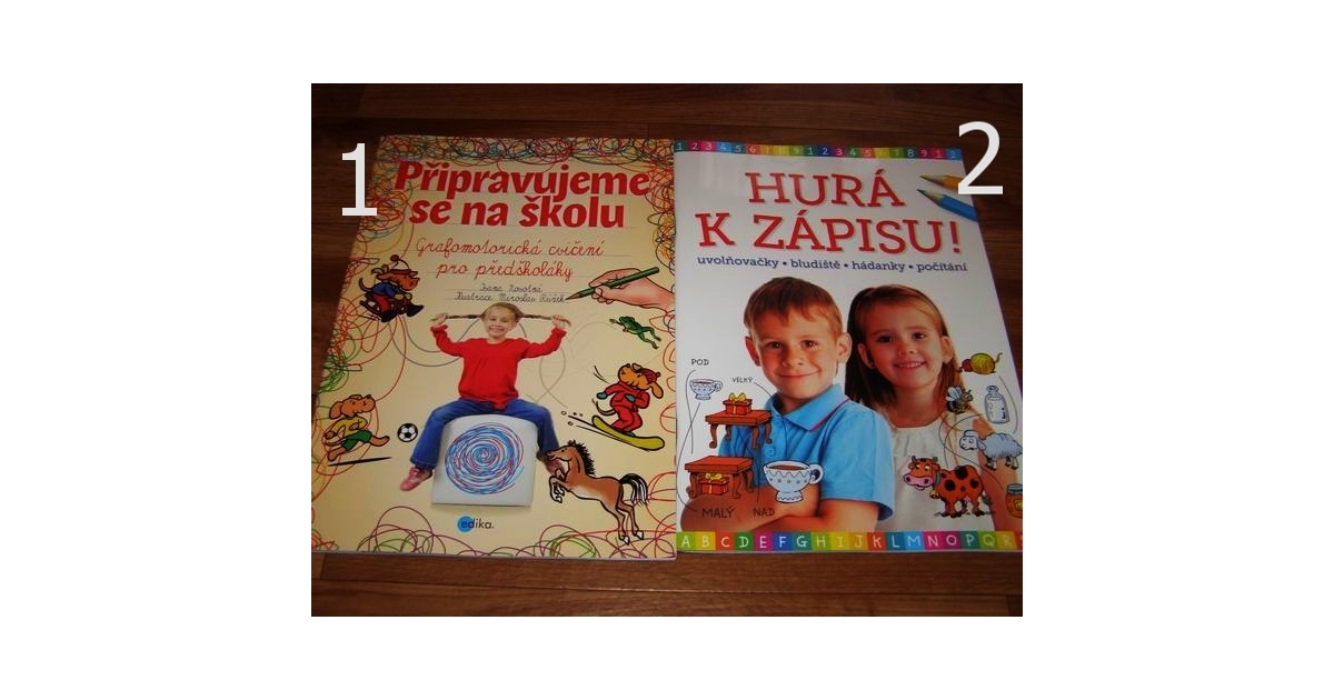 Pracovní sešity pro předškoláky
