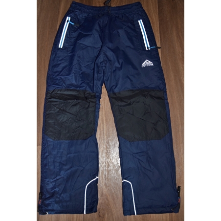 Zimní teplé šustákové kalhoty s fleesem