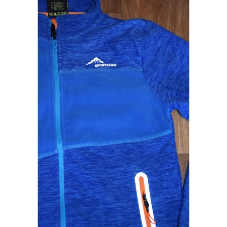 Chlapecká fleecová mikina na zip | Hřejivá & Reflexní