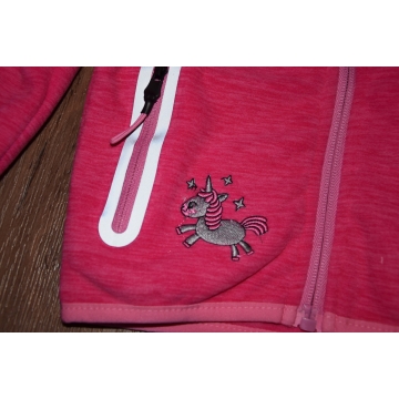 Dívčí fleecová mikina s koníčkem | Hřejivá & bezpečná