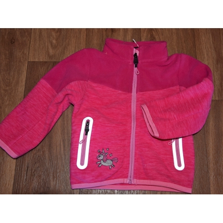 Dívčí fleecová mikina s koníčkem | Hřejivá & bezpečná