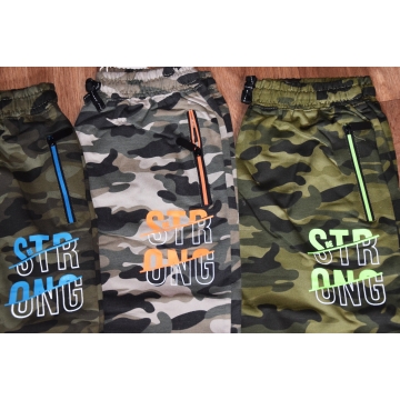 Maskáčové chlapecké 3/4 kalhoty | Pohodlné & praktické