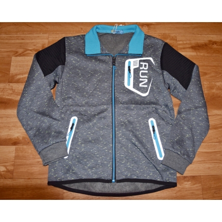 Chlapecká zateplená mikina s reflexními prvky | Fleece