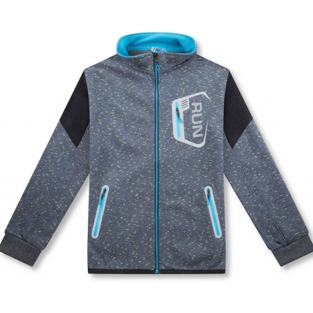 Chlapecká zateplená mikina s reflexními prvky | Fleece