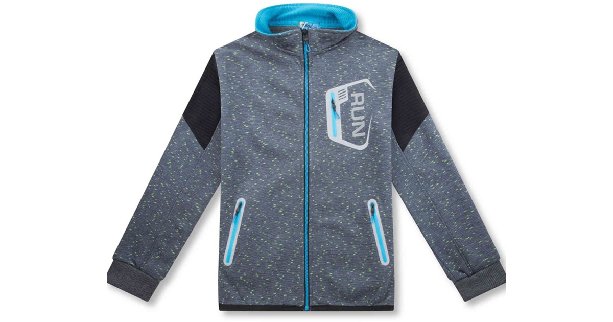 Chlapecká zateplená mikina s reflexními prvky | Fleece