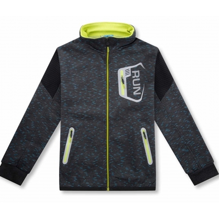 Chlapecká zateplená mikina s reflexními prvky | Fleece