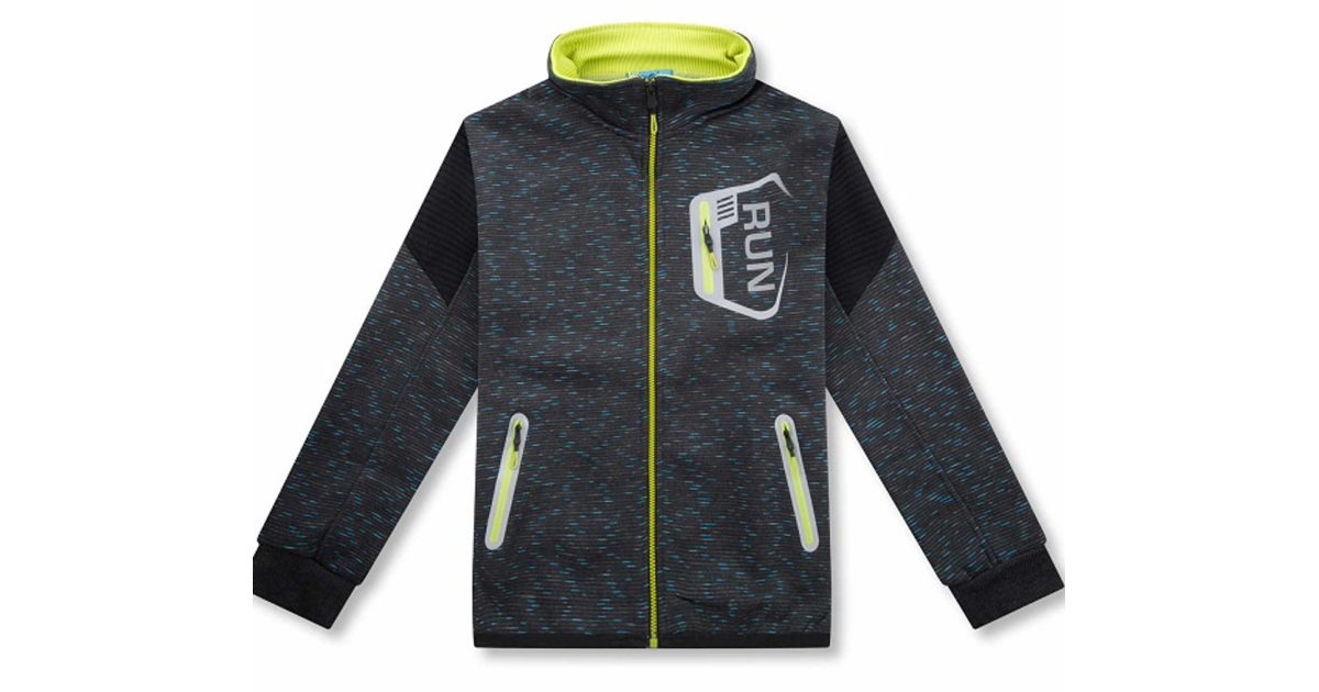 Chlapecká zateplená mikina s reflexními prvky | Fleece