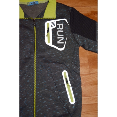 Chlapecká zateplená mikina s reflexními prvky | Fleece