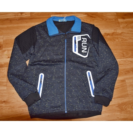 Chlapecká zateplená mikina s reflexními prvky | Fleece