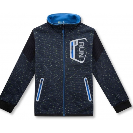 Chlapecká zateplená mikina s reflexními prvky | Fleece