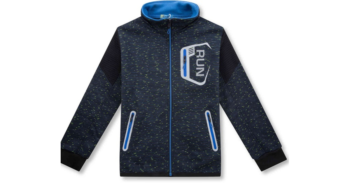 Chlapecká zateplená mikina s reflexními prvky | Fleece