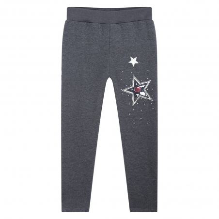 Dívčí zateplené legíny s kožíškem | Teplé a stylové