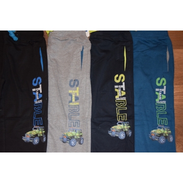 Chlapecké tepláky Auto | 100% bavlna | Pohodlí pro kluky