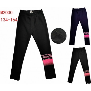 Dívčí zateplené legínky s kožíškem | Teplé a pohodlné