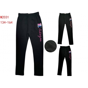 Dívčí zateplené legínky s kožíškem | Teplé a pohodlné