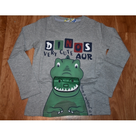 Chlapecké triko - dinosaurus 3D obráek