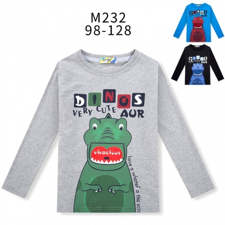 Chlapecké triko - dinosaurus 3D obráek