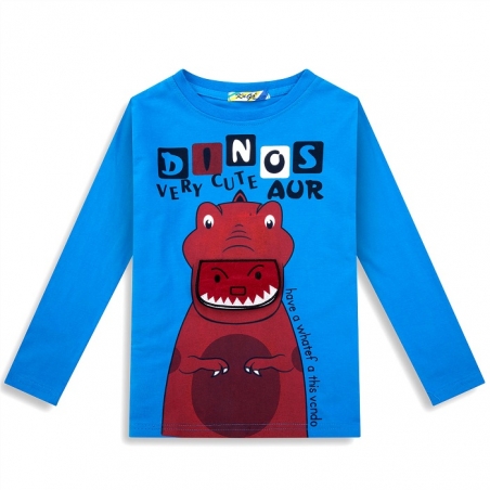 Chlapecké triko - dinosaurus 3D obrázek