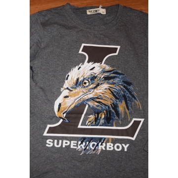 Chlapecké triko OREL dlouhý rukáv černá