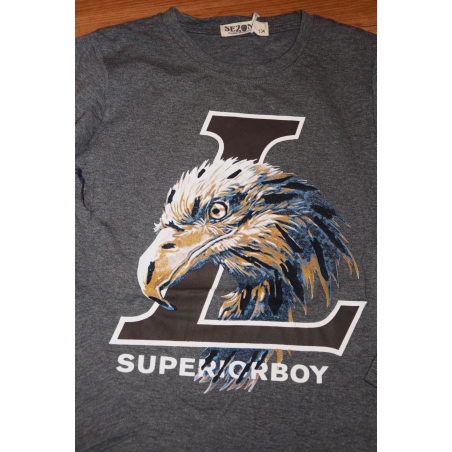 Chlapecké triko OREL dlouhý rukáv černá