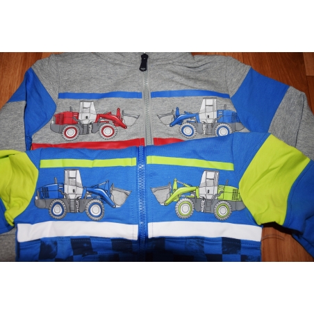 Chlapecká tepláková mikina s bagrem | Bavlna