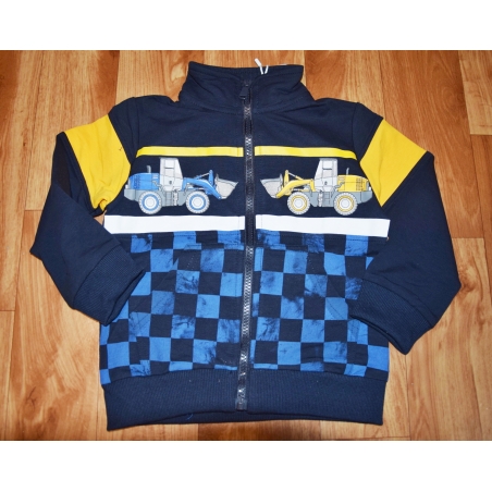 Chlapecká tepláková mikina s bagrem | Bavlna