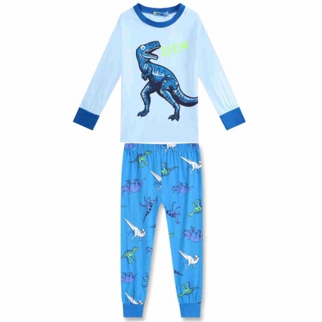 Chlapecké pyžamo s dinosaury | 100% bavlna | Pohodlné